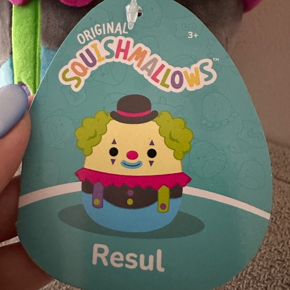 Nwt 8" 🤡Resul Squishmallow Clown 🤡 - Picture 4 of 5